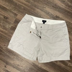 j. crew | 4” chino shorts